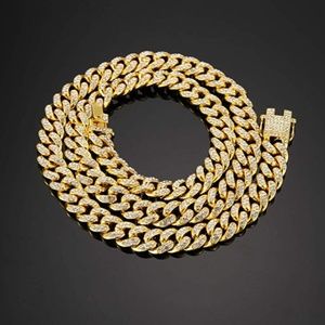 18K Gold Plated CZ Fully Iced-Out Miami Cuban Link